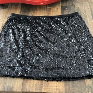 Sequence mini skirt
